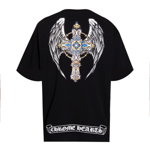 Chrome Hearts T-Shirts Short Sleeved For Unisex #1201137 $32.00 USD, Wholesale Replica Chrome Hearts T-Shirts