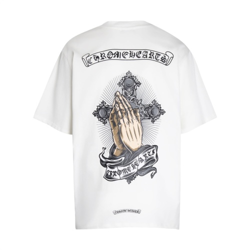 Chrome Hearts T-Shirts Short Sleeved For Unisex #1201138 $32.00 USD, Wholesale Replica Chrome Hearts T-Shirts