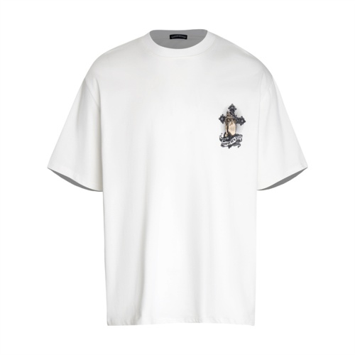 Replica Chrome Hearts T-Shirts Short Sleeved For Unisex #1201138 $32.00 USD for Wholesale