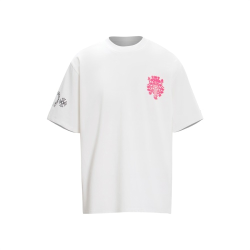 Replica Chrome Hearts T-Shirts Short Sleeved For Unisex #1201140 $32.00 USD for Wholesale