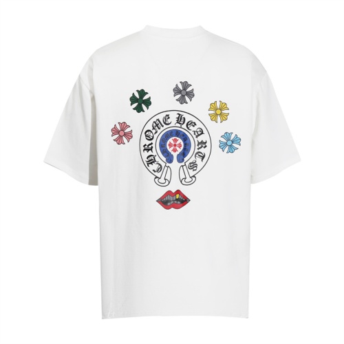Chrome Hearts T-Shirts Short Sleeved For Unisex #1201142 $32.00 USD, Wholesale Replica Chrome Hearts T-Shirts