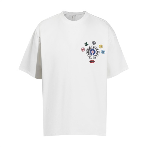Replica Chrome Hearts T-Shirts Short Sleeved For Unisex #1201142 $32.00 USD for Wholesale