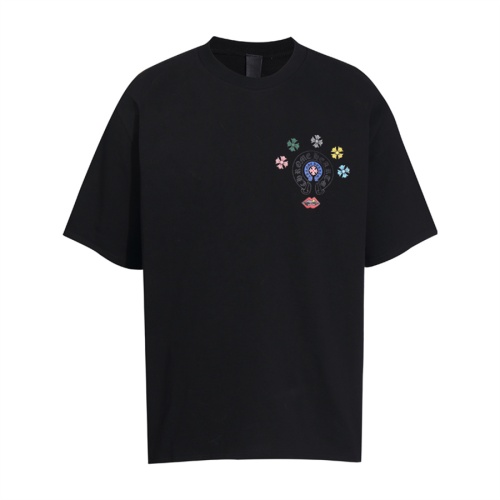 Replica Chrome Hearts T-Shirts Short Sleeved For Unisex #1201143 $32.00 USD for Wholesale
