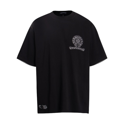 Replica Chrome Hearts T-Shirts Short Sleeved For Unisex #1201155 $32.00 USD for Wholesale