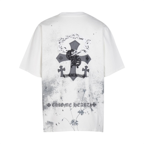 Chrome Hearts T-Shirts Short Sleeved For Unisex #1201175 $36.00 USD, Wholesale Replica Chrome Hearts T-Shirts