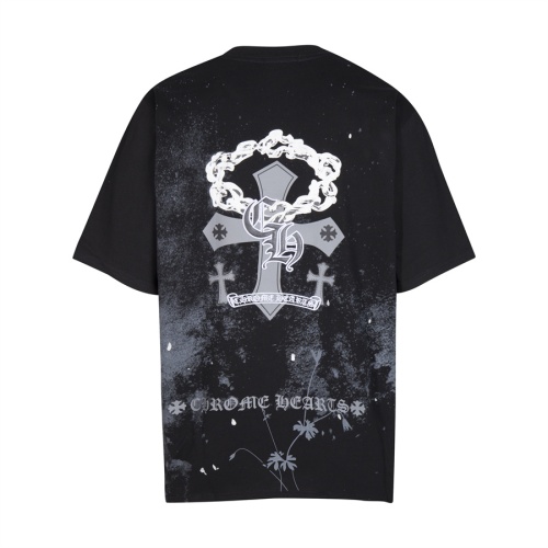 Chrome Hearts T-Shirts Short Sleeved For Unisex #1201176 $36.00 USD, Wholesale Replica Chrome Hearts T-Shirts
