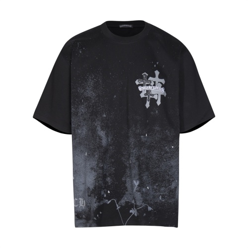 Replica Chrome Hearts T-Shirts Short Sleeved For Unisex #1201176 $36.00 USD for Wholesale