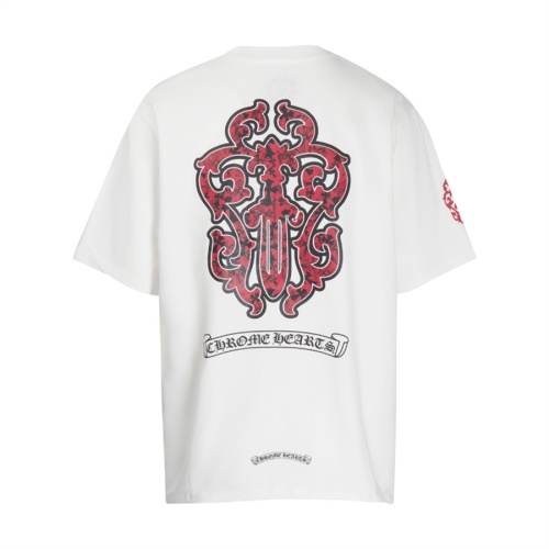 Chrome Hearts T-Shirts Short Sleeved For Unisex #1201189 $29.00 USD, Wholesale Replica Chrome Hearts T-Shirts