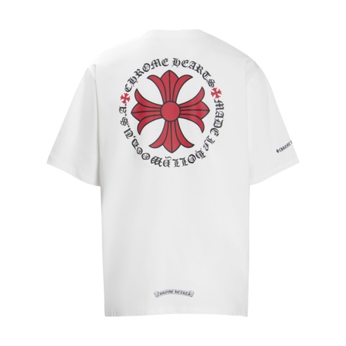 Chrome Hearts T-Shirts Short Sleeved For Unisex #1201196 $29.00 USD, Wholesale Replica Chrome Hearts T-Shirts