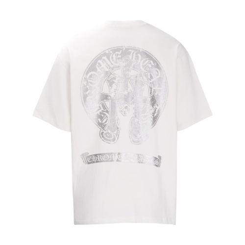 Chrome Hearts T-Shirts Short Sleeved For Unisex #1201204 $29.00 USD, Wholesale Replica Chrome Hearts T-Shirts
