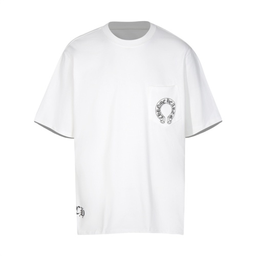 Replica Chrome Hearts T-Shirts Short Sleeved For Unisex #1201212 $29.00 USD for Wholesale