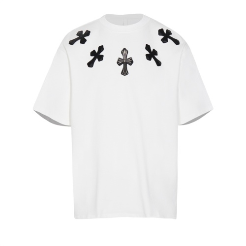 Chrome Hearts T-Shirts Short Sleeved For Unisex #1201224 $36.00 USD, Wholesale Replica Chrome Hearts T-Shirts
