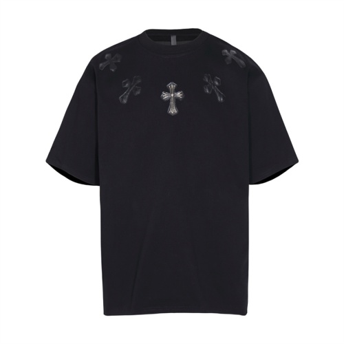 Chrome Hearts T-Shirts Short Sleeved For Unisex #1201225 $36.00 USD, Wholesale Replica Chrome Hearts T-Shirts