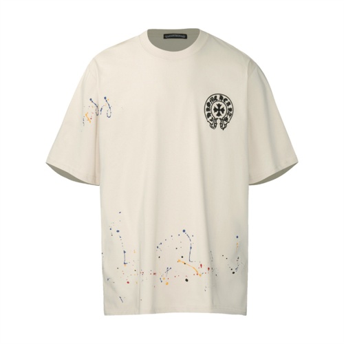 Chrome Hearts T-Shirts Short Sleeved For Unisex #1201226 $34.00 USD, Wholesale Replica Chrome Hearts T-Shirts