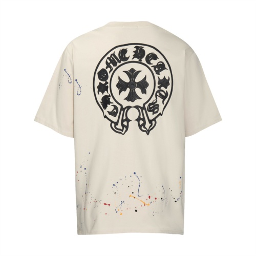 Replica Chrome Hearts T-Shirts Short Sleeved For Unisex #1201226 $34.00 USD for Wholesale