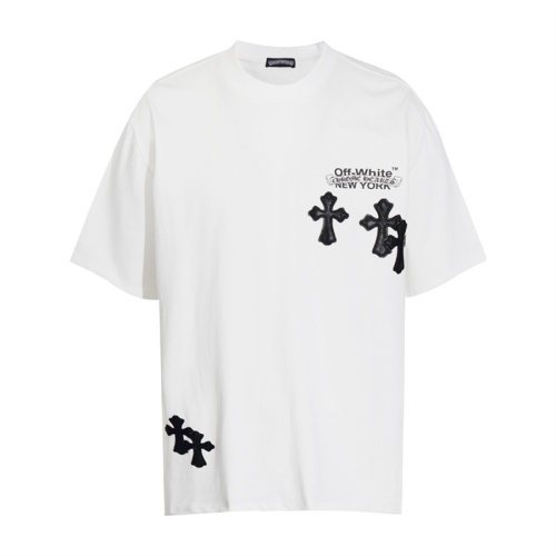 Chrome Hearts T-Shirts Short Sleeved For Unisex #1201231 $34.00 USD, Wholesale Replica Chrome Hearts T-Shirts