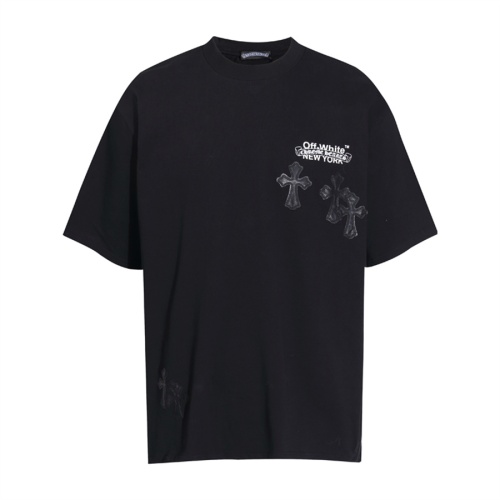 Chrome Hearts T-Shirts Short Sleeved For Unisex #1201234 $34.00 USD, Wholesale Replica Chrome Hearts T-Shirts
