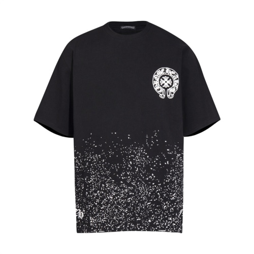 Chrome Hearts T-Shirts Short Sleeved For Unisex #1201241 $32.00 USD, Wholesale Replica Chrome Hearts T-Shirts