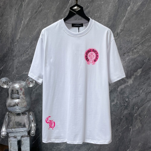 Chrome Hearts T-Shirts Short Sleeved For Unisex #1201242 $34.00 USD, Wholesale Replica Chrome Hearts T-Shirts