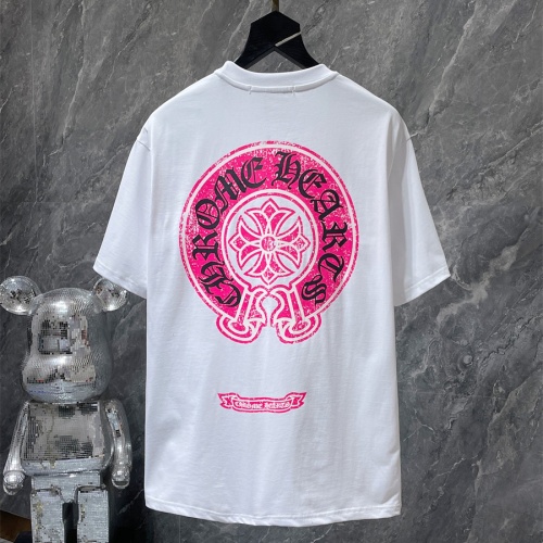 Replica Chrome Hearts T-Shirts Short Sleeved For Unisex #1201242 $34.00 USD for Wholesale