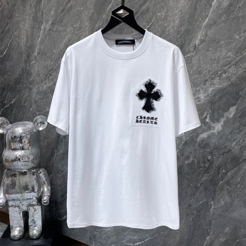 Chrome Hearts T-Shirts Short Sleeved For Unisex #1201244 $36.00 USD, Wholesale Replica Chrome Hearts T-Shirts