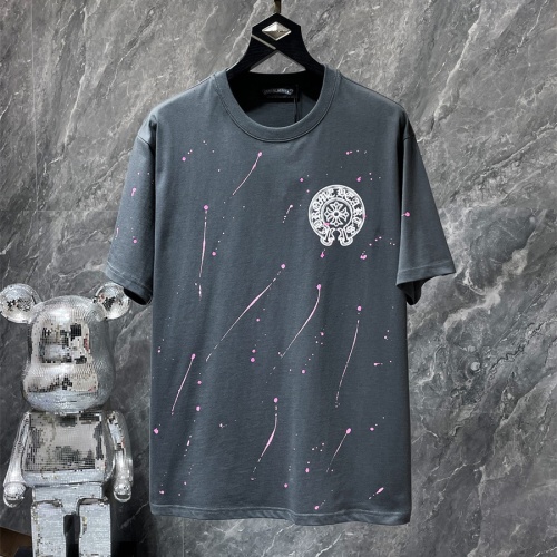 Chrome Hearts T-Shirts Short Sleeved For Unisex #1201246 $36.00 USD, Wholesale Replica Chrome Hearts T-Shirts