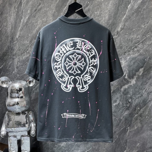 Replica Chrome Hearts T-Shirts Short Sleeved For Unisex #1201246 $36.00 USD for Wholesale