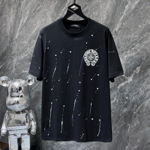 Chrome Hearts T-Shirts Short Sleeved For Unisex #1201247 $36.00 USD, Wholesale Replica Chrome Hearts T-Shirts