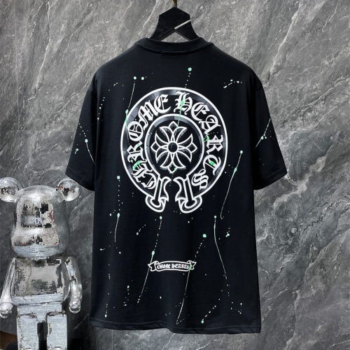 Replica Chrome Hearts T-Shirts Short Sleeved For Unisex #1201247 $36.00 USD for Wholesale