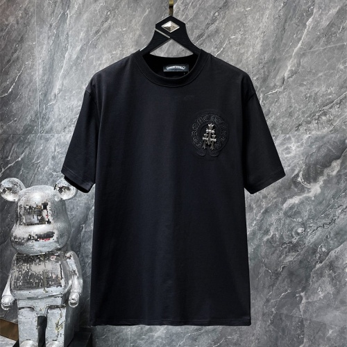 Chrome Hearts T-Shirts Short Sleeved For Unisex #1201249 $39.00 USD, Wholesale Replica Chrome Hearts T-Shirts