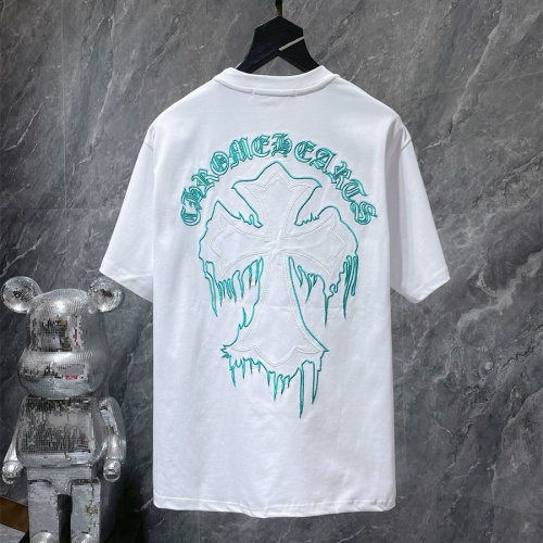 Chrome Hearts T-Shirts Short Sleeved For Unisex #1201253 $36.00 USD, Wholesale Replica Chrome Hearts T-Shirts