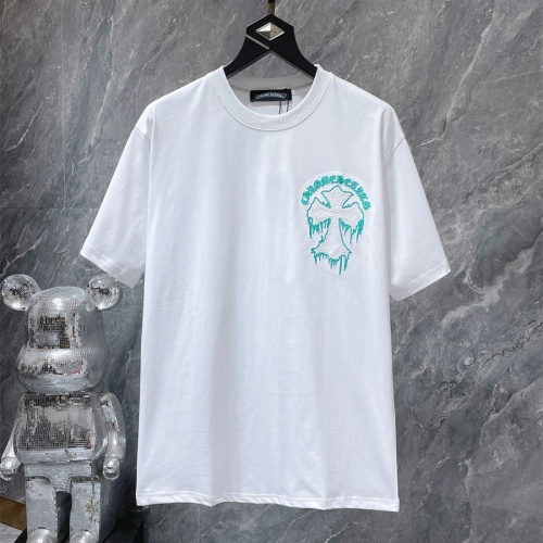 Replica Chrome Hearts T-Shirts Short Sleeved For Unisex #1201253 $36.00 USD for Wholesale