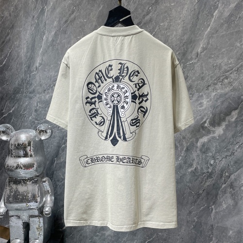 Chrome Hearts T-Shirts Short Sleeved For Unisex #1201261 $36.00 USD, Wholesale Replica Chrome Hearts T-Shirts