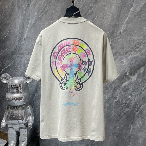 Chrome Hearts T-Shirts Short Sleeved For Unisex #1201268 $39.00 USD, Wholesale Replica Chrome Hearts T-Shirts
