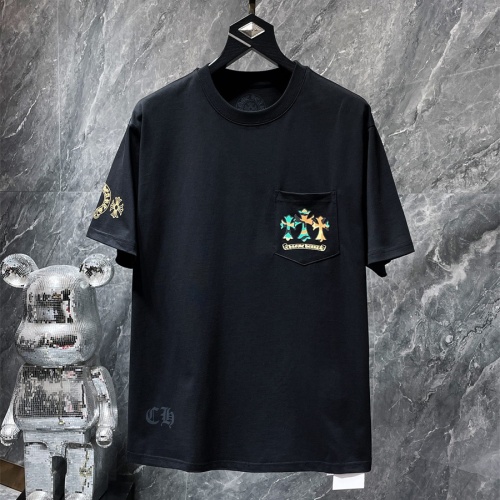 Replica Chrome Hearts T-Shirts Short Sleeved For Unisex #1201271 $34.00 USD for Wholesale