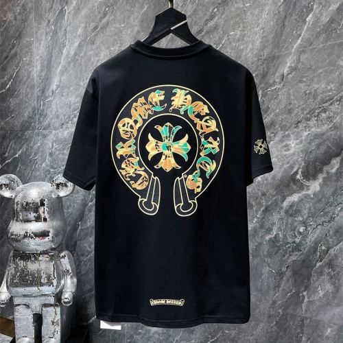 Replica Chrome Hearts T-Shirts Short Sleeved For Unisex #1201273 $34.00 USD for Wholesale