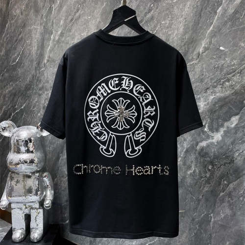 Chrome Hearts T-Shirts Short Sleeved For Unisex #1201275 $42.00 USD, Wholesale Replica Chrome Hearts T-Shirts