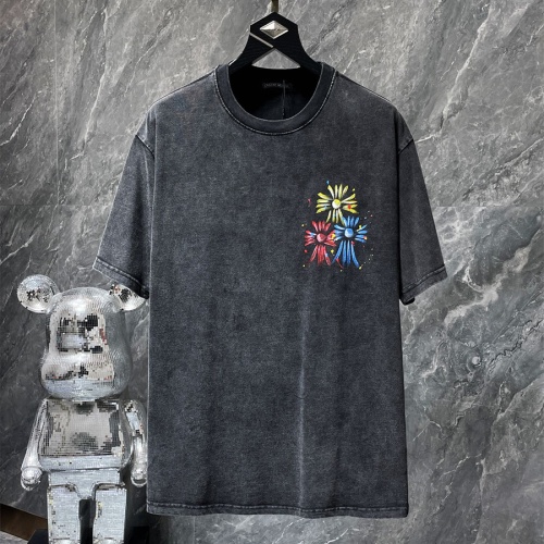 Replica Chrome Hearts T-Shirts Short Sleeved For Unisex #1201276 $42.00 USD for Wholesale