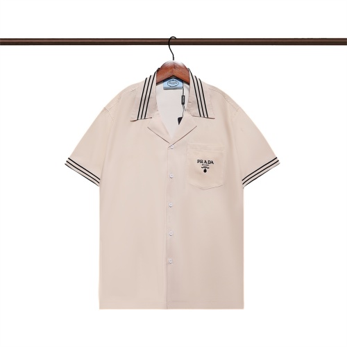 Prada Shirts Short Sleeved For Men #1201308 $36.00 USD, Wholesale Replica Prada Shirts
