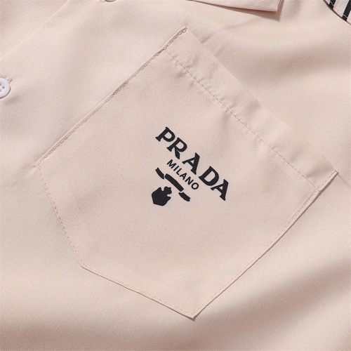 Replica Prada Shirts Short Sleeved For Men #1201308 $36.00 USD for Wholesale