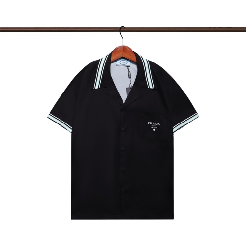 Prada Shirts Short Sleeved For Men #1201309 $36.00 USD, Wholesale Replica Prada Shirts