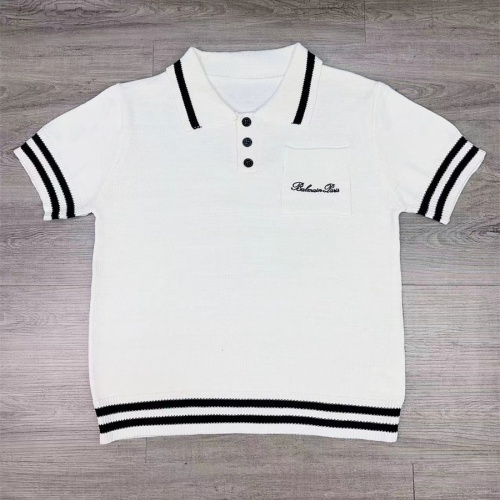 Balmain T-Shirts Short Sleeved For Unisex #1201360 $48.00 USD, Wholesale Replica Balmain T-Shirts