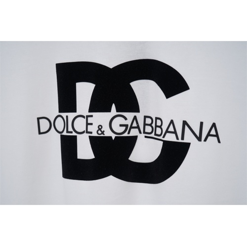 Replica Dolce & Gabbana D&G T-Shirts Short Sleeved For Unisex #1201372 $32.00 USD for Wholesale