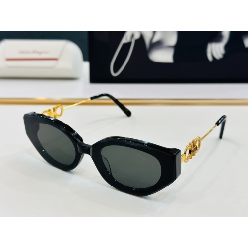 Salvatore Ferragamo AAA Quality Sunglasses #1201373 $60.00 USD, Wholesale Replica Salvatore Ferragamo AAA Quality Sunglasses