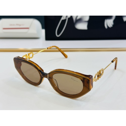 Salvatore Ferragamo AAA Quality Sunglasses #1201377