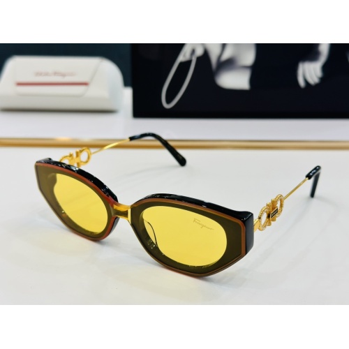 Salvatore Ferragamo AAA Quality Sunglasses #1201378 $60.00 USD, Wholesale Replica Salvatore Ferragamo AAA Quality Sunglasses