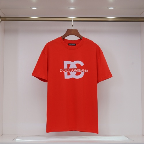 Dolce &amp; Gabbana D&amp;G T-Shirts Short Sleeved For Unisex #1201381 $32.00 USD, Wholesale Replica Dolce &amp; Gabbana D&amp;G T-Shirts