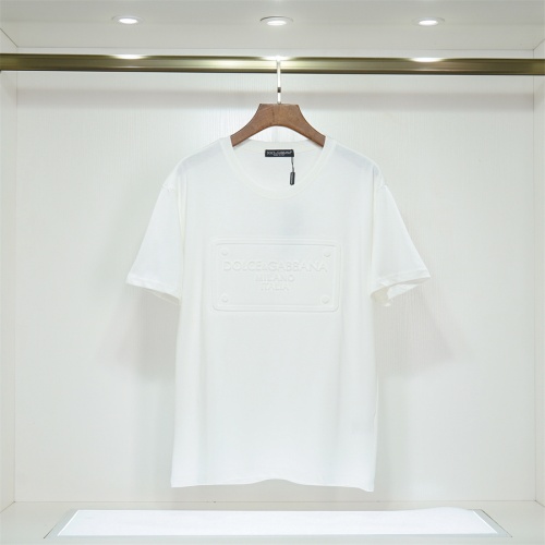 Dolce &amp; Gabbana D&amp;G T-Shirts Short Sleeved For Unisex #1201382 $32.00 USD, Wholesale Replica Dolce &amp; Gabbana D&amp;G T-Shirts