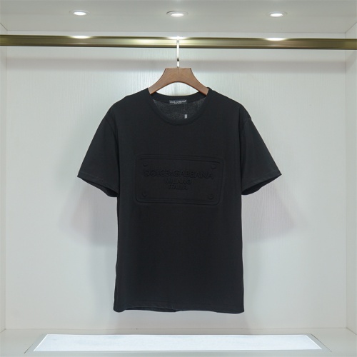 Dolce &amp; Gabbana D&amp;G T-Shirts Short Sleeved For Unisex #1201383 $32.00 USD, Wholesale Replica Dolce &amp; Gabbana D&amp;G T-Shirts