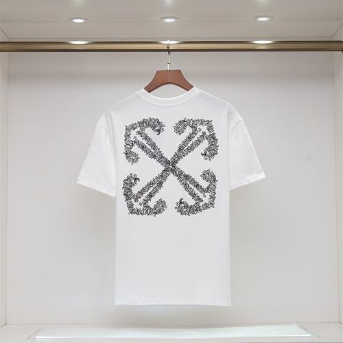 Off-White T-Shirts Short Sleeved For Unisex #1201395 $36.00 USD, Wholesale Replica Off-White T-Shirts